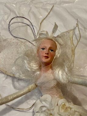 Vintage Christmas ornament Pixie Doll